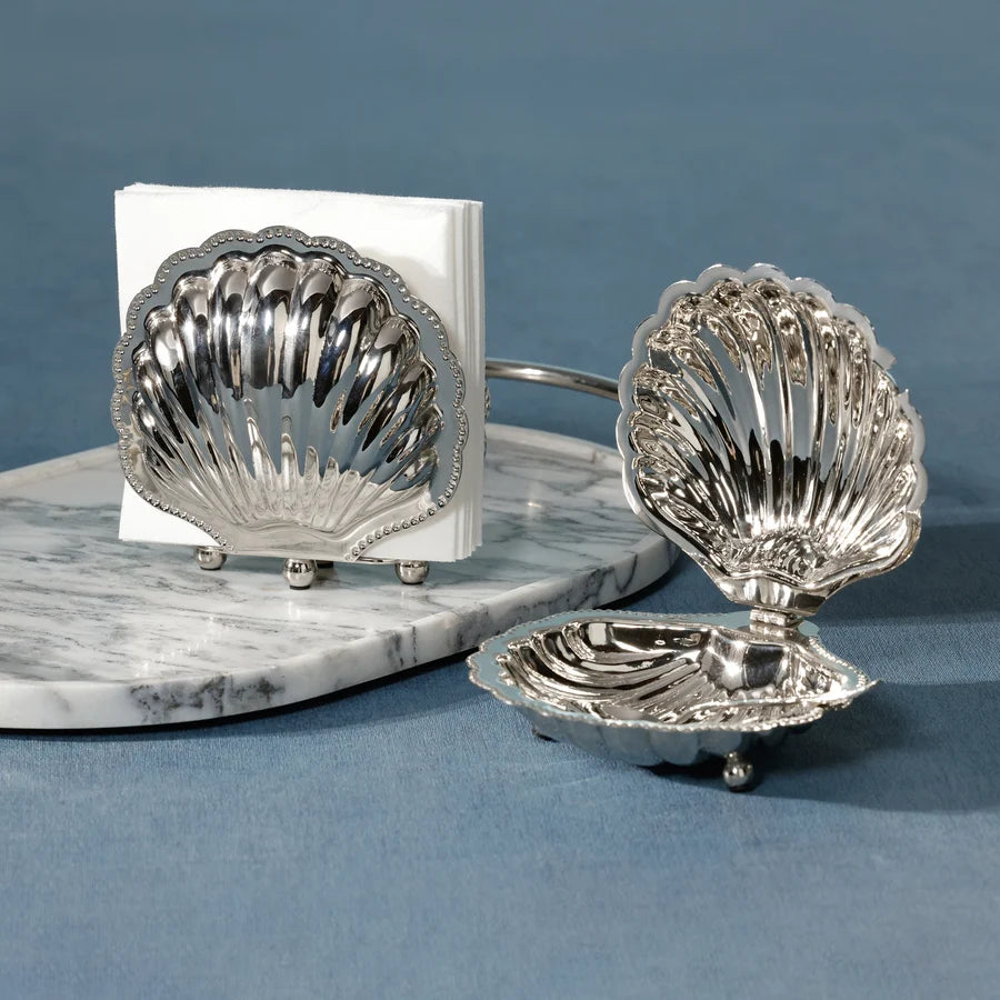 Cap Ferrat Fan Shell Napkin Holder