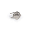 Cap Ferrat Fan Shell Napkin Ring - Nickel
