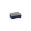 Houndstooth Raffia Box