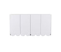 Adelle Medium Sideboard - White
