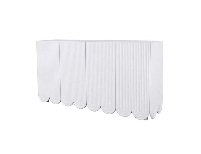 Adelle Medium Sideboard - White