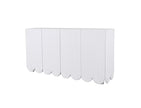 Adelle Medium Sideboard - White