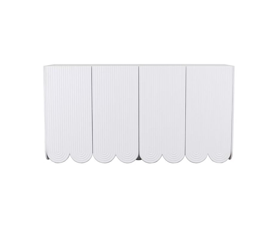 Adelle Medium Sideboard - White