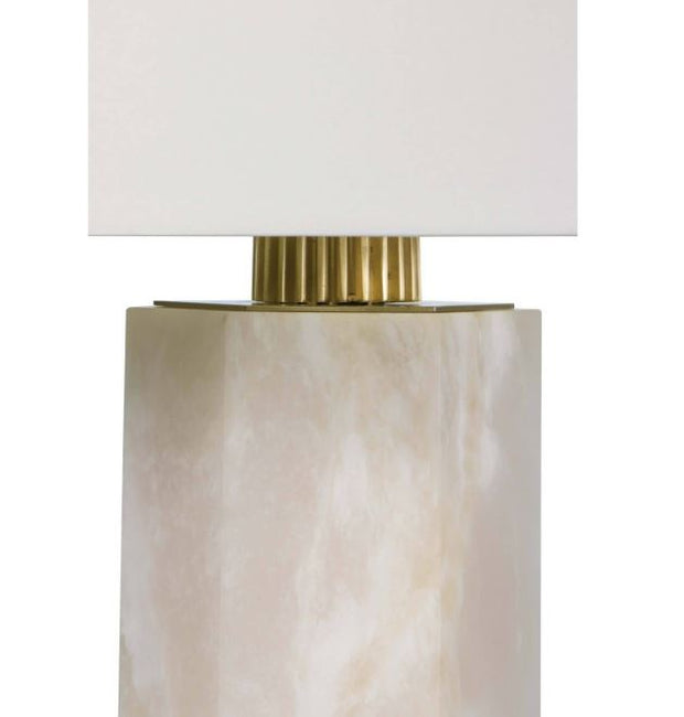 Gear Alabaster Table Lamp