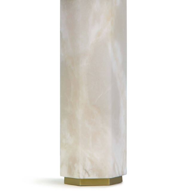 Gear Alabaster Table Lamp