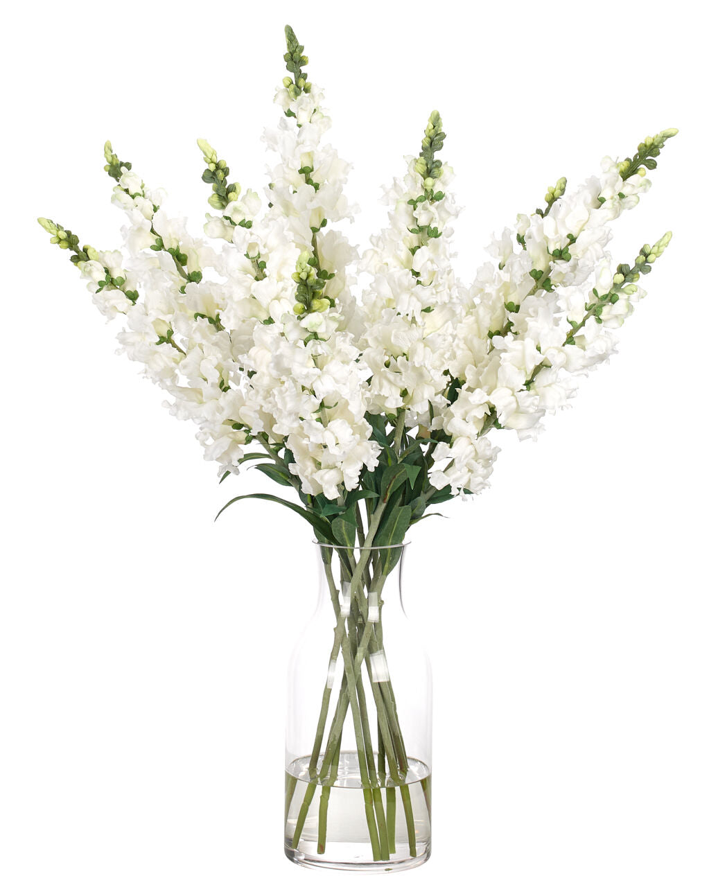 White Real Touch Snapdragon Artificial Arrangement
