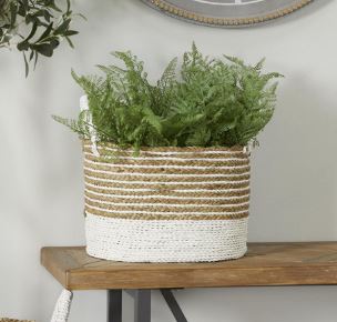 2 Toned Storage Basket Med