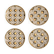 Basketweave Coasters