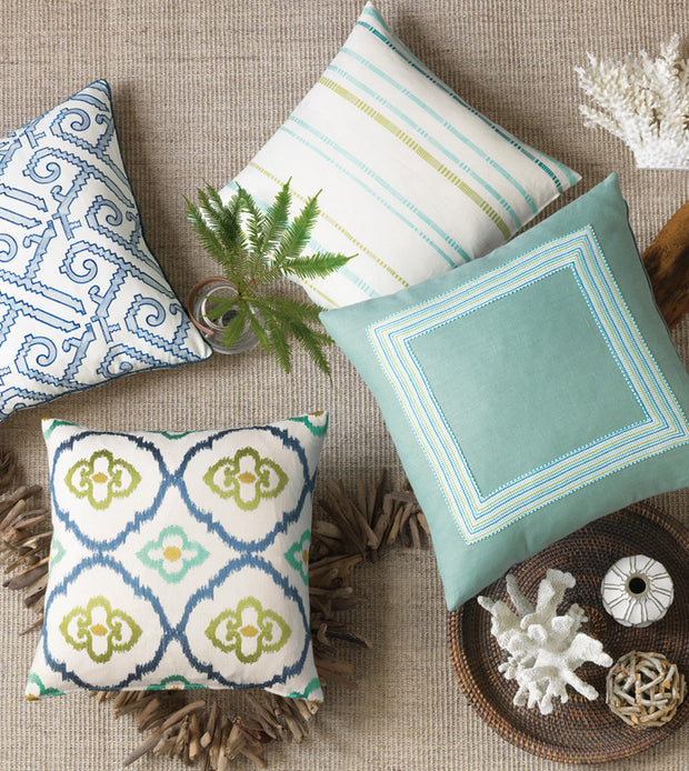 Para Aqua Knife Edge Pillow