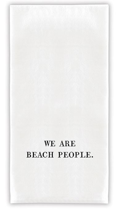 We Are Beach People Tea Towel