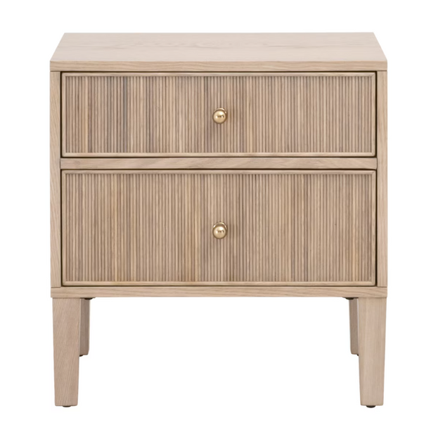 Highland 2-Drawer Nightstand