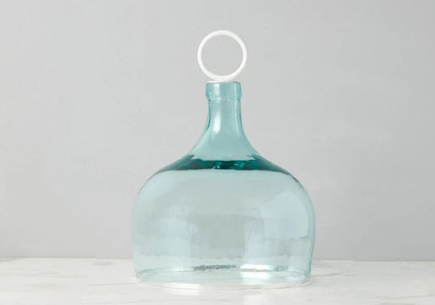Bianca Recycled Glass Cloche