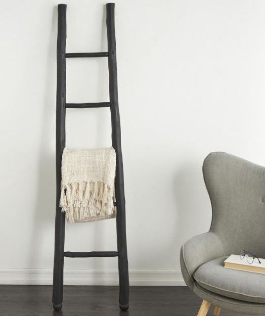 Black Wood Ladder