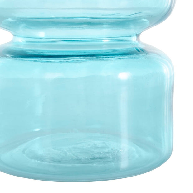 Modern Blue Glass Vase