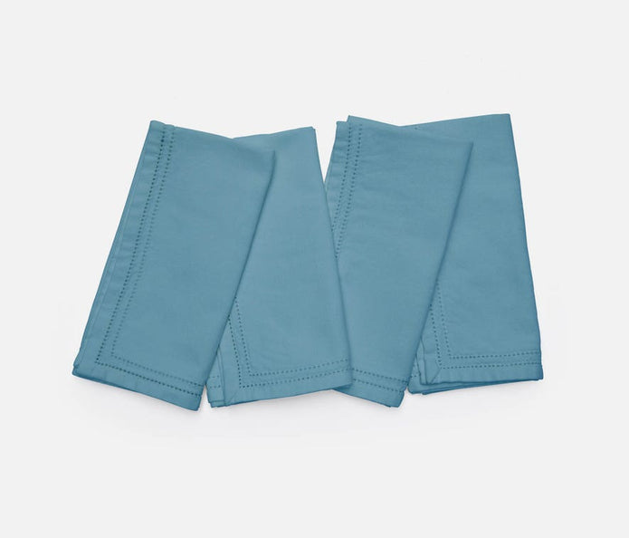 Betty Dusty Teal Napkin S/4
