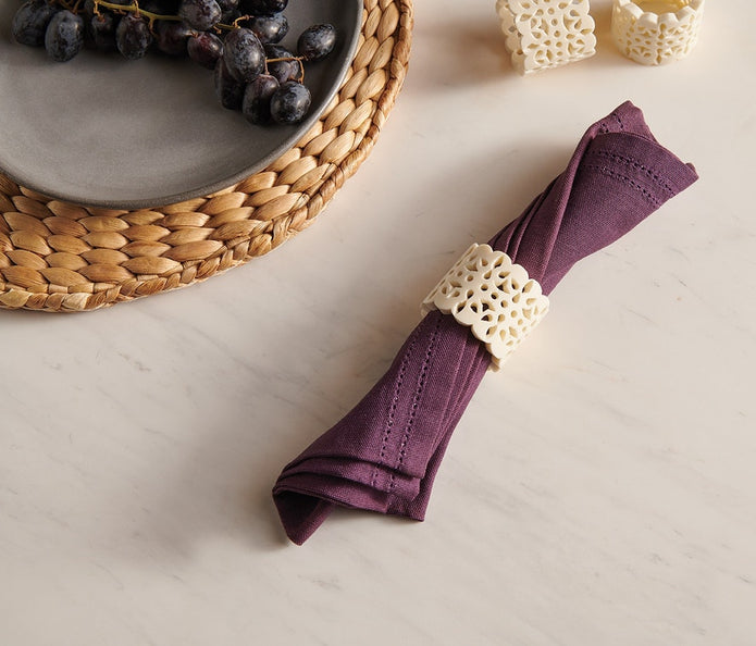 Betty Napkin Plum