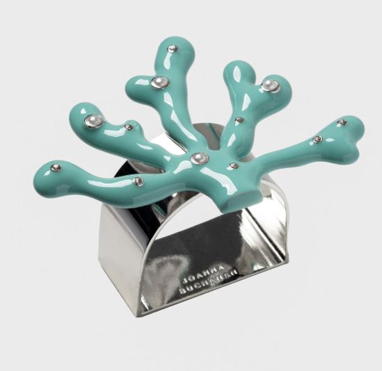 Coral Napkin Rings-Design B  S/4