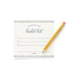 Bucket List Place Card