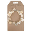 Cream Button Garland