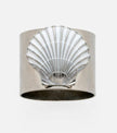 Painted Shell Napkin Rings (Set of 2)