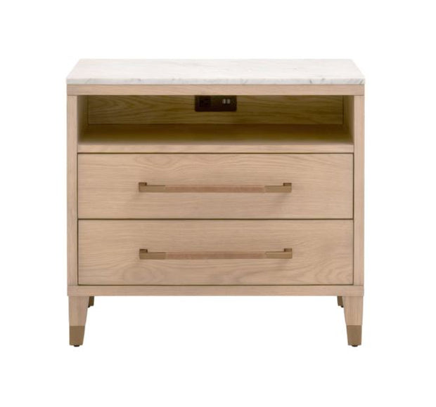 Cambria 2-Drawer Nightstand