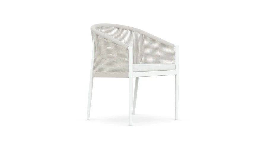 Catalina Dining Chair - Sand + Cloud Cushion