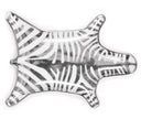 Zebra Stacking Dish - Silver