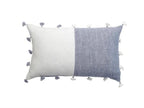 Blue Tassels So Soft Pillow