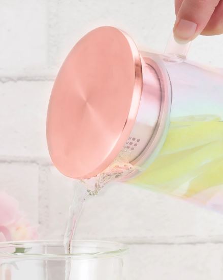 Charlie Iridescent Glass Carafe
