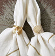 Coral & Shell Napkin Ring C