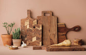 Acacia Rustic Edge Serving Paddle