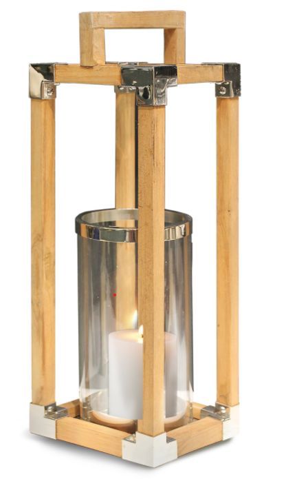 Southampton Teak Lantern 28"