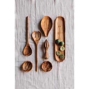 Oval Olive Wood Tray
