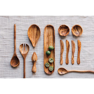 Oval Olive Wood Tray