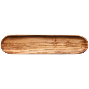 Oval Olive Wood Tray