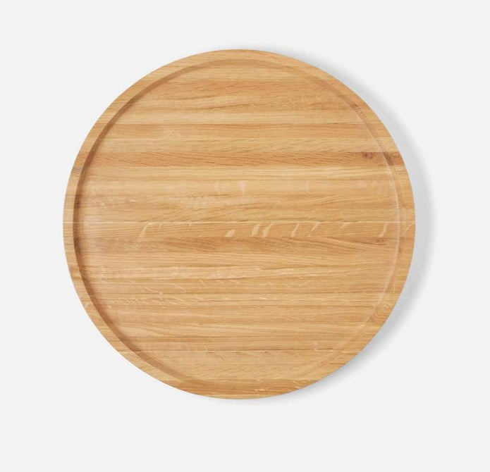 David Natural Oak Wood 24"D