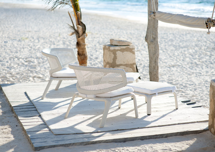 Dedon Seashell Nuo lounge chair