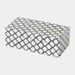 Moroccan Resin Black and White Box