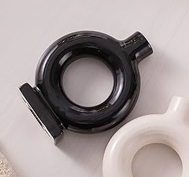 Donut Candle Holder-Black