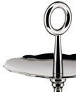 Dressed 3 Dish Stand-Stainless