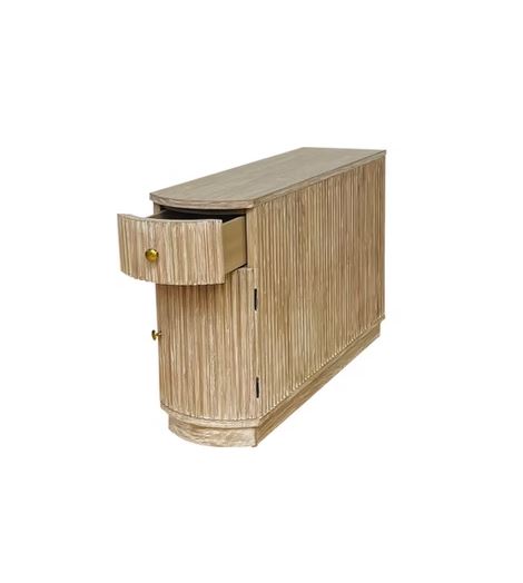 Elle Sofa Side Table - Natural