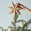 Carved 7 Point Star-Tree Topper