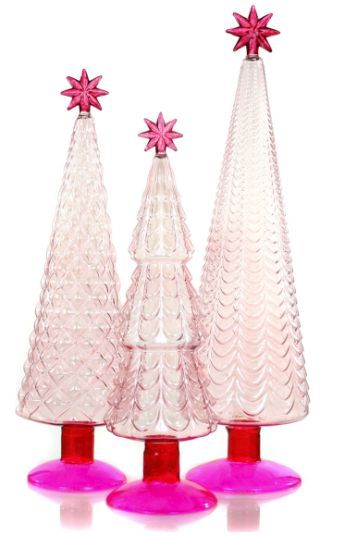 Translucent Conifer Tree - Pink