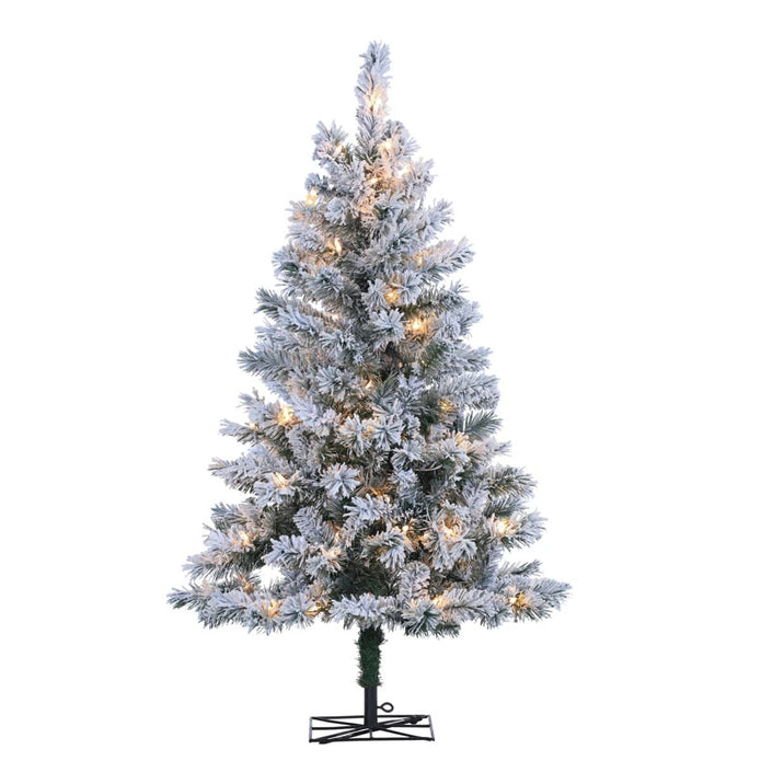 Flocked Colorado Spruce Christmas Tree