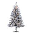 Flocked Colorado Spruce Christmas Tree