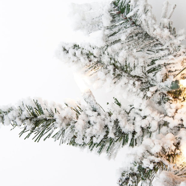 Flocked Colorado Spruce Christmas Tree