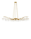 Forest Light Gold Chandelier