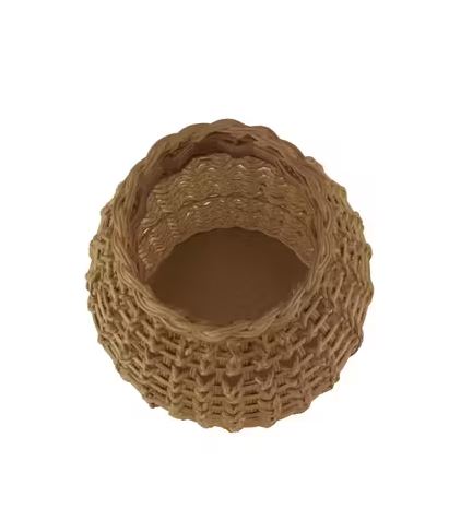 Woven Rattan Vase
