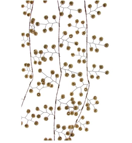 Beaded Berry Garland-GOLD