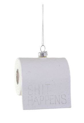 Shit Happens Ornament